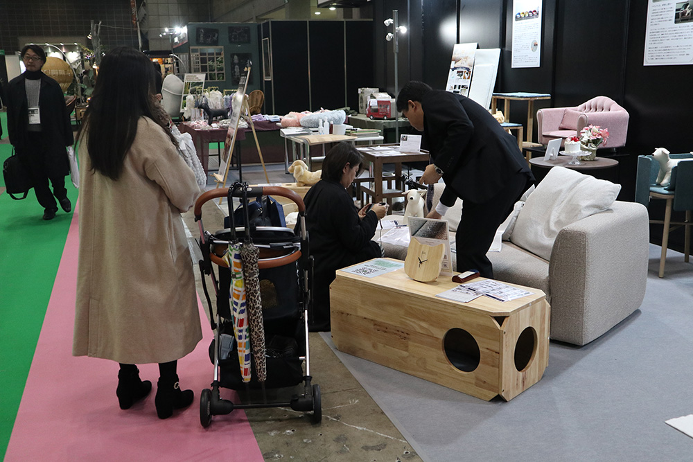 第７回ペットインテリア展　2日目