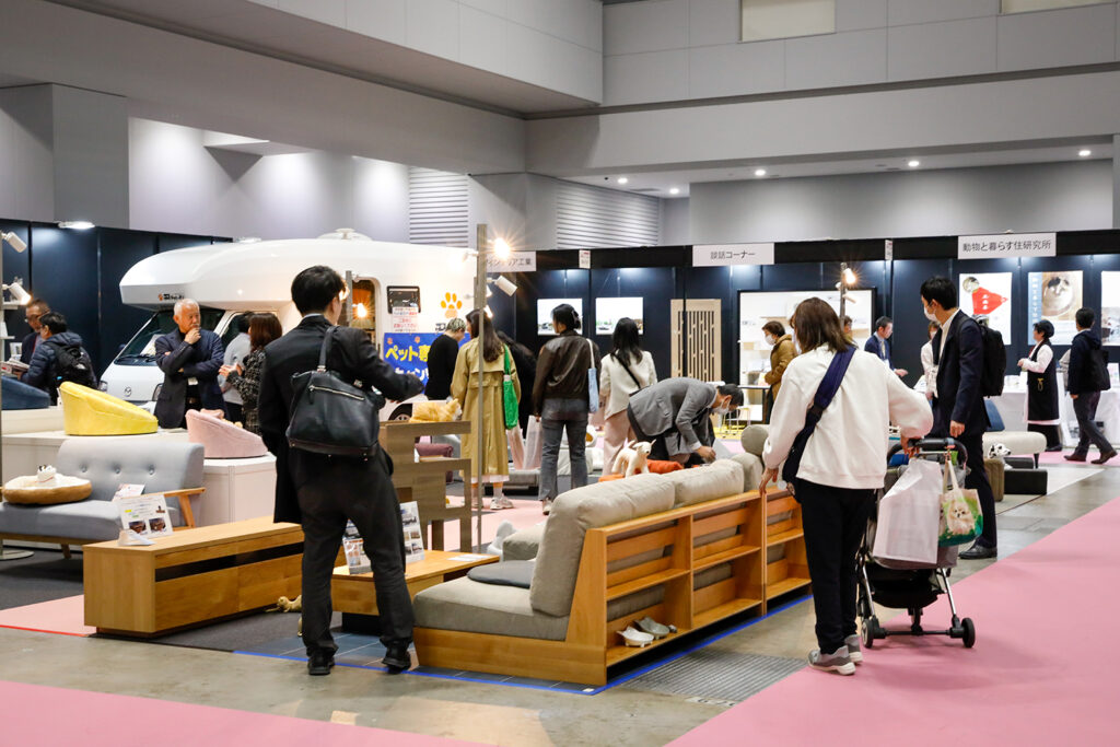 ペットインテリア展　展示会場