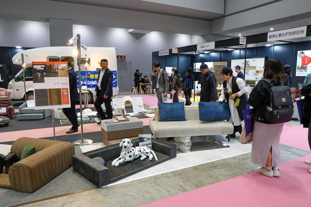 ペットインテリア展　展示会場